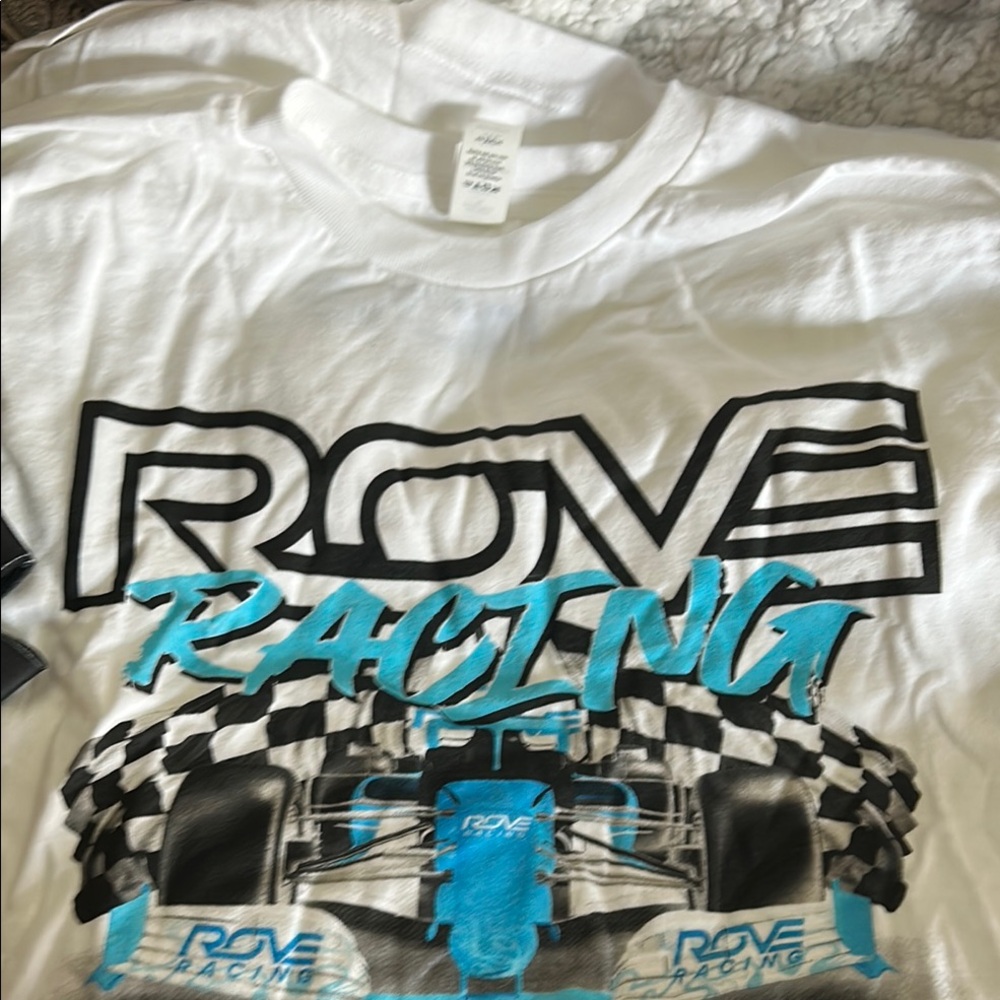 ROVE Racing Checkered Graphic Tee